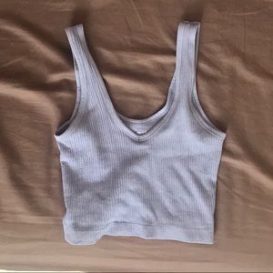 Out from under tank top